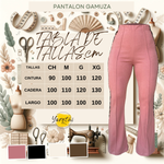 Pantalon Para Dama Casual Malla Con Linea Gamuza Campana