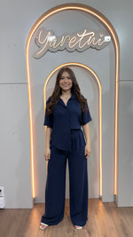Conjunto Para Dama Pantalón Elastico Y Camisa Casual Luxor