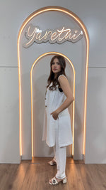 Conjunto Para Dama Casual Pantalon Y Chaleco Largo Con Boton