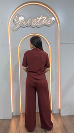 Conjunto Para Dama Pantalón Elastico Y Camisa Casual Luxor