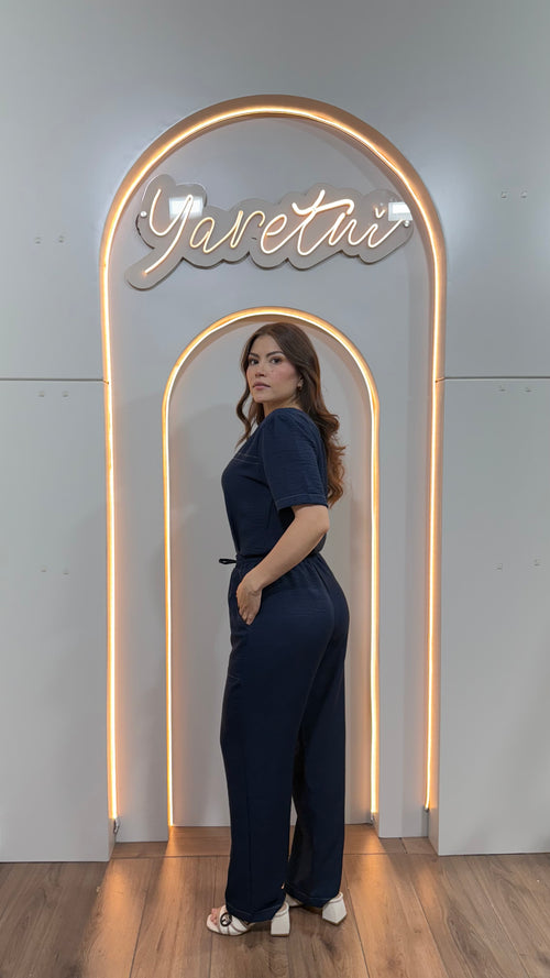 Conjunto Para Dama Casual Pantalón Y Blusa Costuras