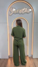 Conjunto Para Dama Pantalón Elastico Y Camisa Casual Luxor