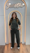 Conjunto Para Dama Casual Comodo Blusa Y Pantalón Pans