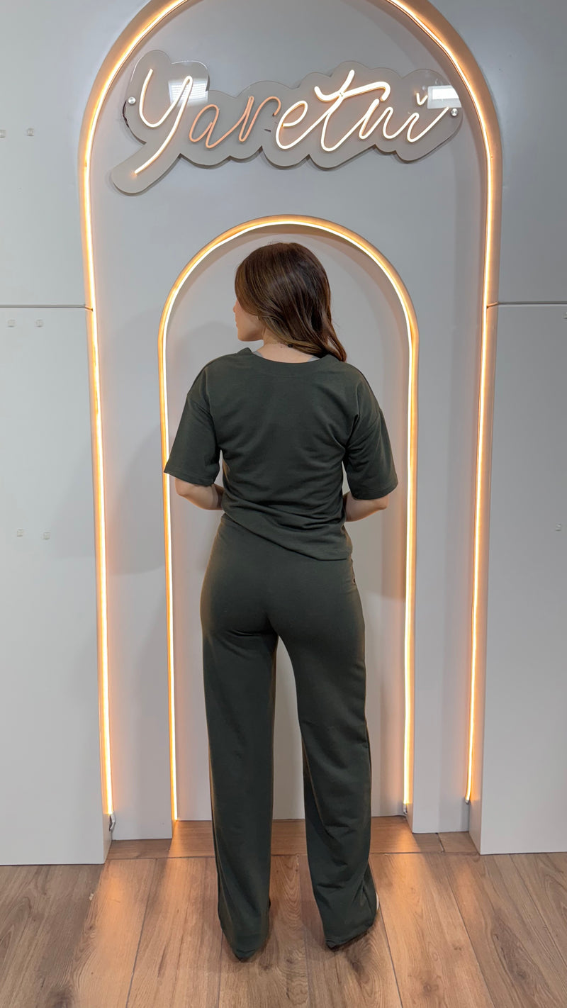 Conjunto Para Dama Casual Comodo Blusa Y Pantalón Pans