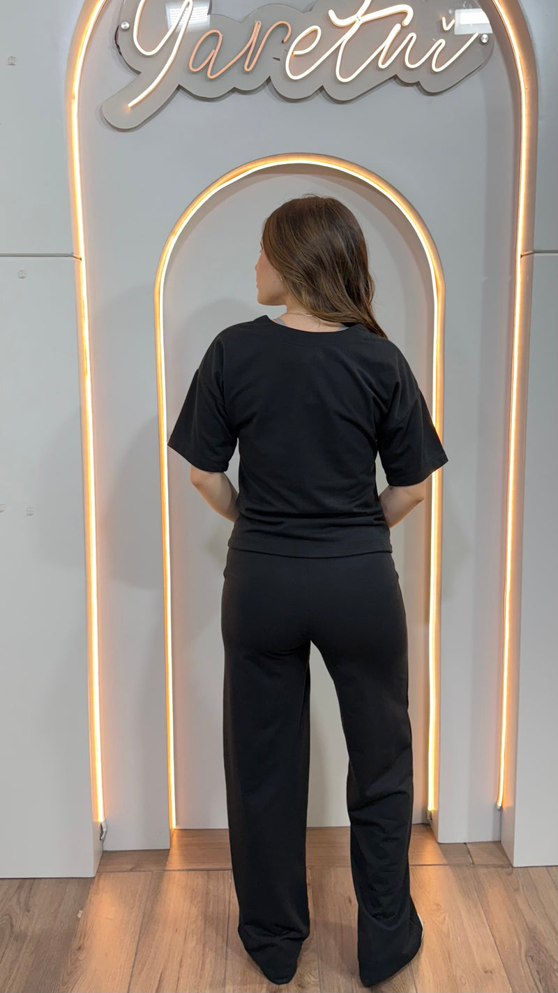 Conjunto Para Dama Casual Comodo Blusa Y Pantalón Pans