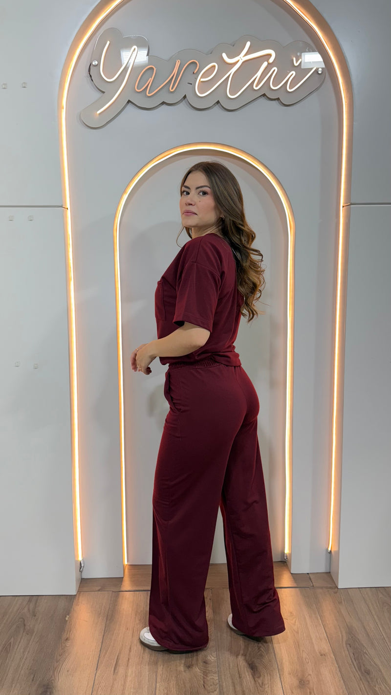 Conjunto Para Dama Casual Comodo Blusa Y Pantalón Pans