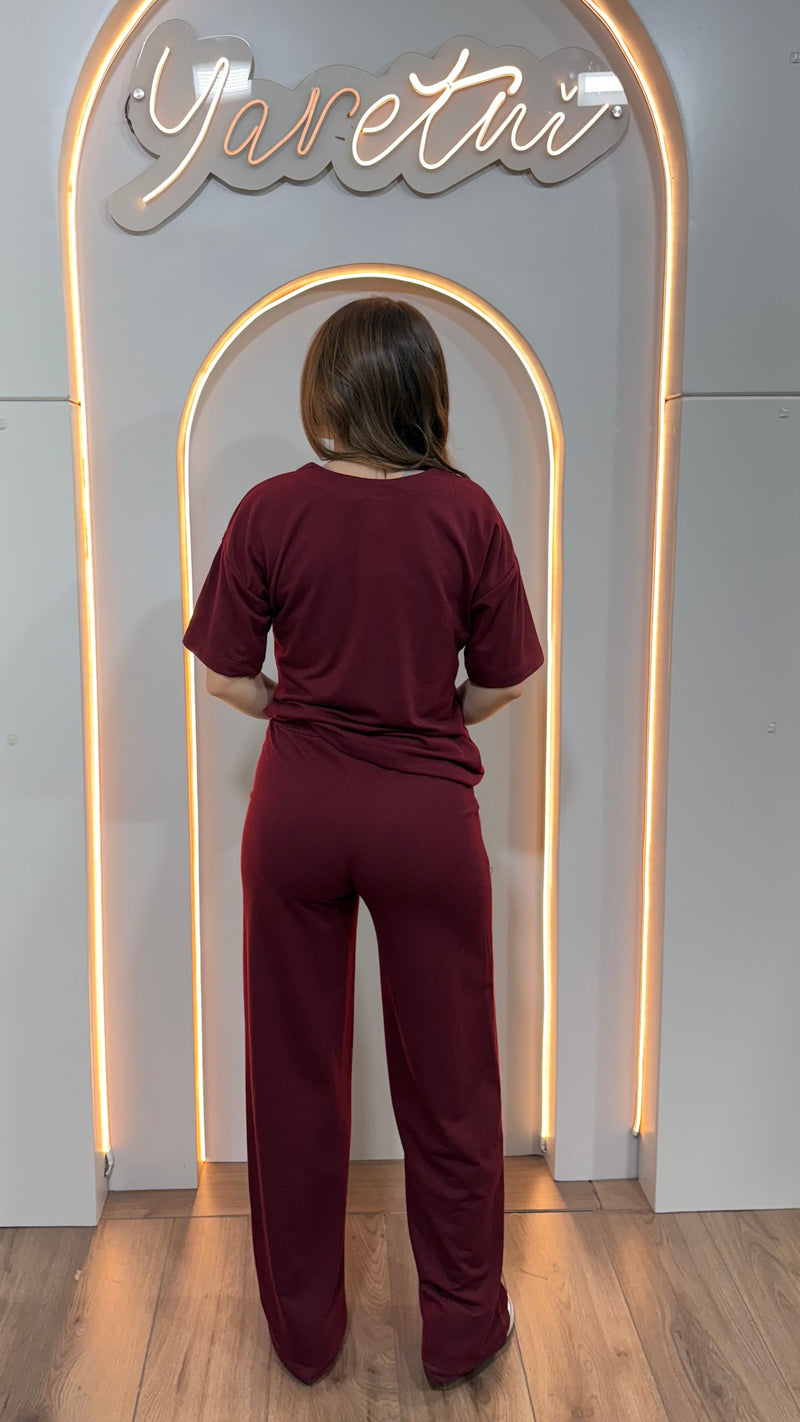 Conjunto Para Dama Casual Comodo Blusa Y Pantalón Pans