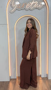 Conjunto Para Dama Blazer Con Hombreras Y Pantalon Tulum