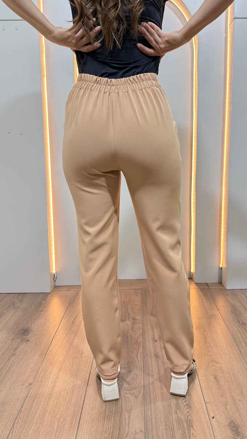Pantalón Para Dama Formal Con Pinzas Recto Cremallera