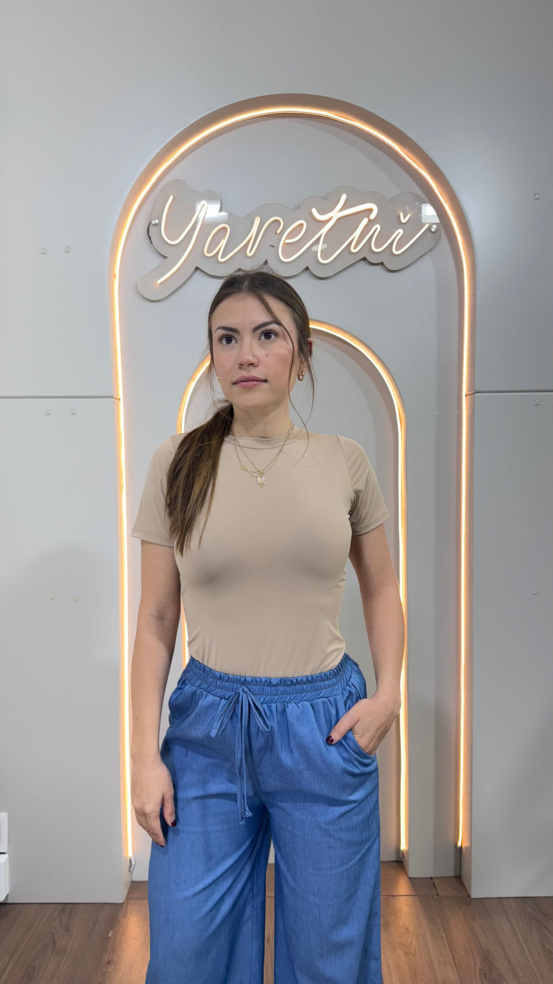 Blusa Para Dama Basic Casual Comoda Licra Stretch