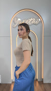 Blusa Para Dama Basic Casual Comoda Licra Stretch