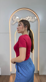 Blusa Para Dama Basic Casual Comoda Licra Stretch