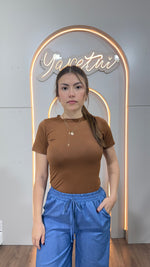 Blusa Para Dama Basic Casual Comoda Licra Stretch