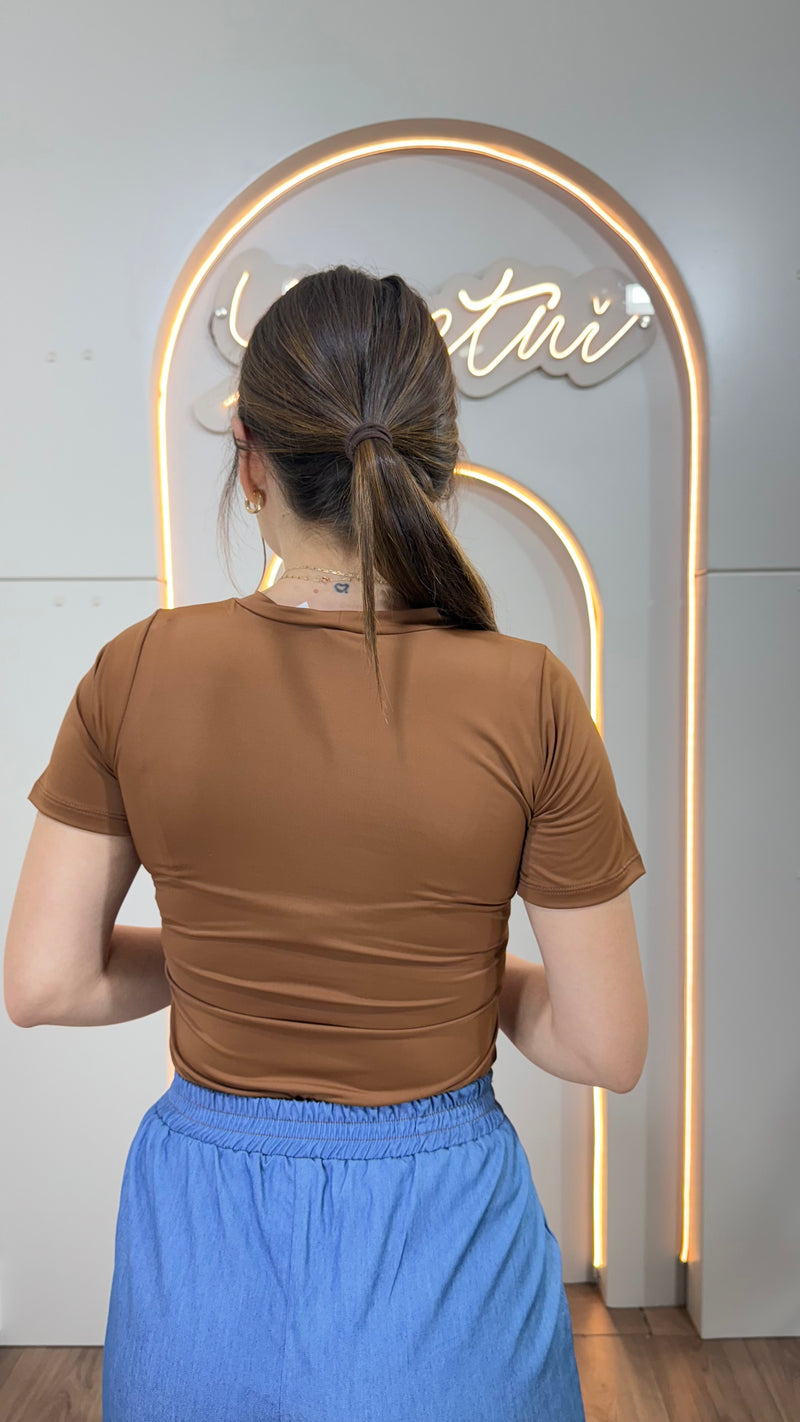 Blusa Para Dama Basic Casual Comoda Licra Stretch
