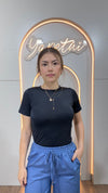 Blusa Para Dama Basic Casual Comoda Licra Stretch