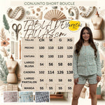 Conjunto Para Dama Blazer Saco Y Short Botones Boucle