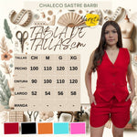 Chaleco Para Dama Sastre Casual Con Botones