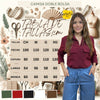 Camisa Para Dama Formal Cuello Y Botones Puños Con Bolsas