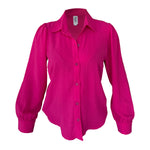 Camisa Para Dama Manga Larga Luxor Con Boton Cuello