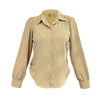 Camisa Para Dama Manga Larga Luxor Con Boton Cuello