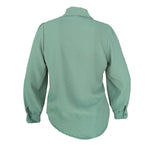 Camisa Para Dama Manga Larga Luxor Con Boton Cuello