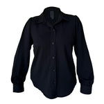 Camisa Para Dama Manga Larga Luxor Con Boton Cuello