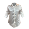 Camisa Para Dama Boton Delantero Con Ajustador Satin