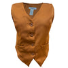 Chaleco Para Dama Sastre Casual Con Botones