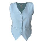 Chaleco Para Dama Sastre Casual Con Botones