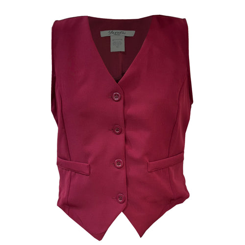 Chaleco Para Dama Sastre Casual Con Botones