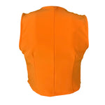 Chaleco Para Dama Sastre Casual Con Botones