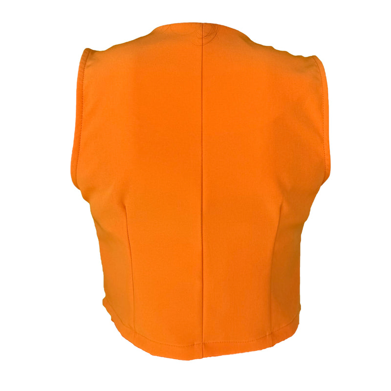 Chaleco Para Dama Sastre Casual Con Botones