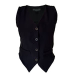 Chaleco Para Dama Sastre Casual Con Botones