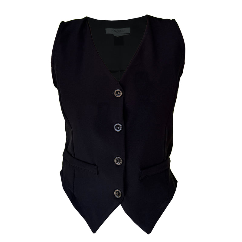 Chaleco Para Dama Sastre Casual Con Botones