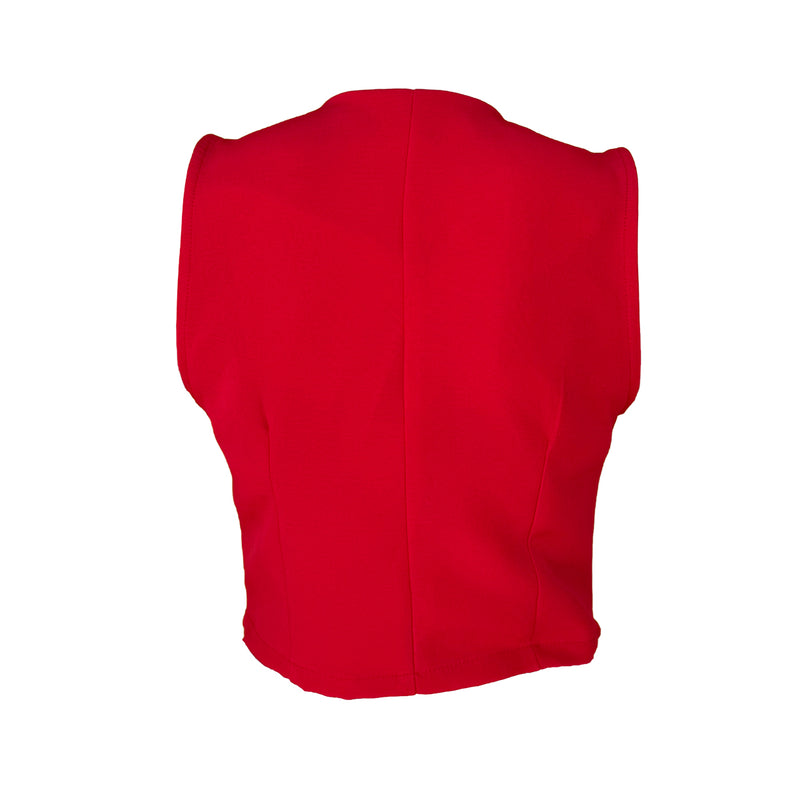 Chaleco Para Dama Sastre Casual Con Botones