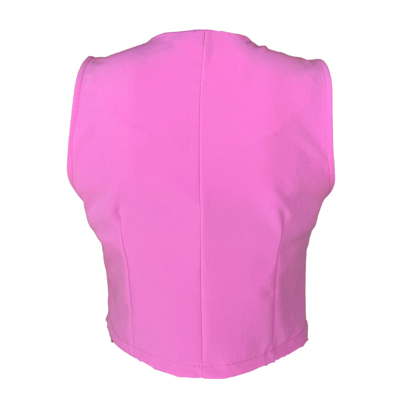 Chaleco Para Dama Sastre Casual Con Botones