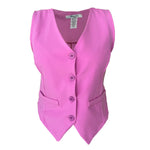 Chaleco Para Dama Sastre Casual Con Botones