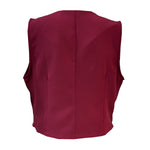 Chaleco Para Dama Sastre Casual Con Botones