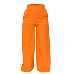 Pantalon Para Dama Formal De Pierna Ancha Comodo Y Elegante
