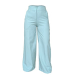 Pantalon Para Dama Formal De Pierna Ancha Comodo Y Elegante