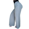 Pantalon Para Dama Formal De Pierna Ancha Comodo Y Elegante