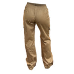 Pantalon Para Dama Casual Tipo Cargo Ancho Con Cremallera
