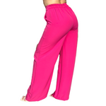 Pantalon Para Dama Formal De Pierna Ancha Comodo Y Elegante