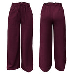 Conjunto Para Dama Pantalon Elastico Y Blusa Con Boton 2pz