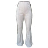 Pantalon Para Dama Casual Malla Con Linea Gamuza Campana