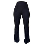 Pantalon Para Dama Casual Malla Con Linea Gamuza Campana