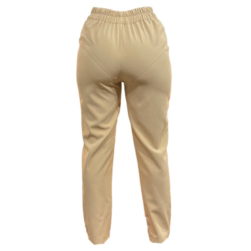 Pantalón Para Dama Formal Con Pinzas Recto Cremallera