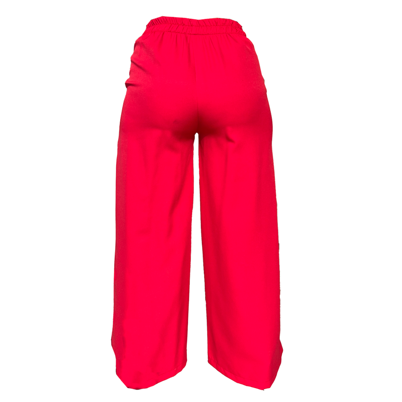 Pantalon Para Dama Formal De Pierna Ancha Comodo Y Elegante YARETNI MODA
