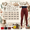 Leggings Malla Casual Liso Para Dama Stretch Con Elastico