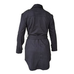 Vestido Para Dama Formal Gamuza Camisero Con Fajo